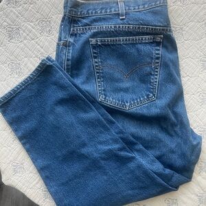 Levi's Blue Straight Jeans Classic Style